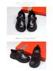 Schwarze Loafer für Mädchen mit weicher Sohle - Performance-Schuhe für Frühling & Herbst