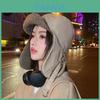Winter Thickened Polyester Covering Cap For Womens Casual Winter Wear