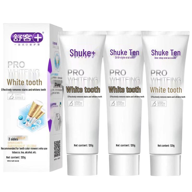 

Shuke Stain Removal Whitening Toothpaste