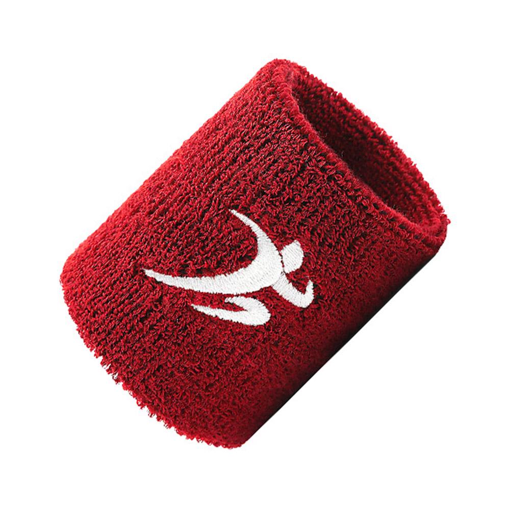 

REXCHI HW03 1Pc Sports Breathable Wrist Wrap Strap Elastic Wristband Tennis Badminton Wrist Carpal Brace Protector Red