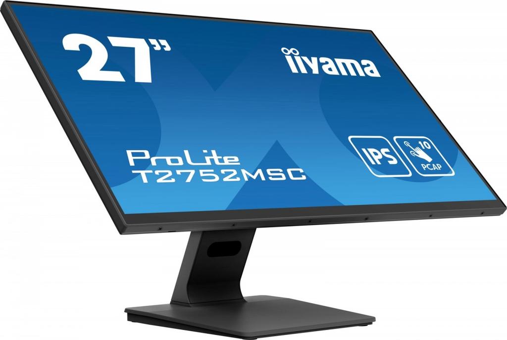 Monitor 27 inches T2752MSC-B1 10 POINTS. POJ,IPS,HDMI,DP,2x2USB(3.2),2x1W400cd/m2.7H,