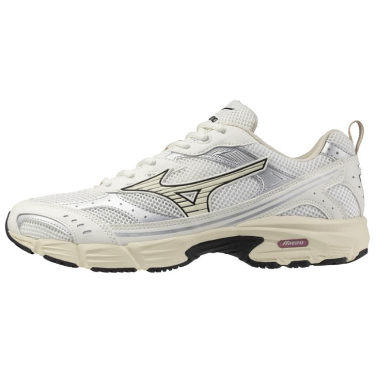 

Mizuno Mxr Удобные Нескользящие Износостойкие Низкие Повседневные Кроссовки для Бега Мужские кроссовки Серебристо-Белые Бежевые D1GA245104 38.5