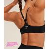 Gymshark Interval Seamless Light Support Sports Bra Black B5c9r Bb2j
