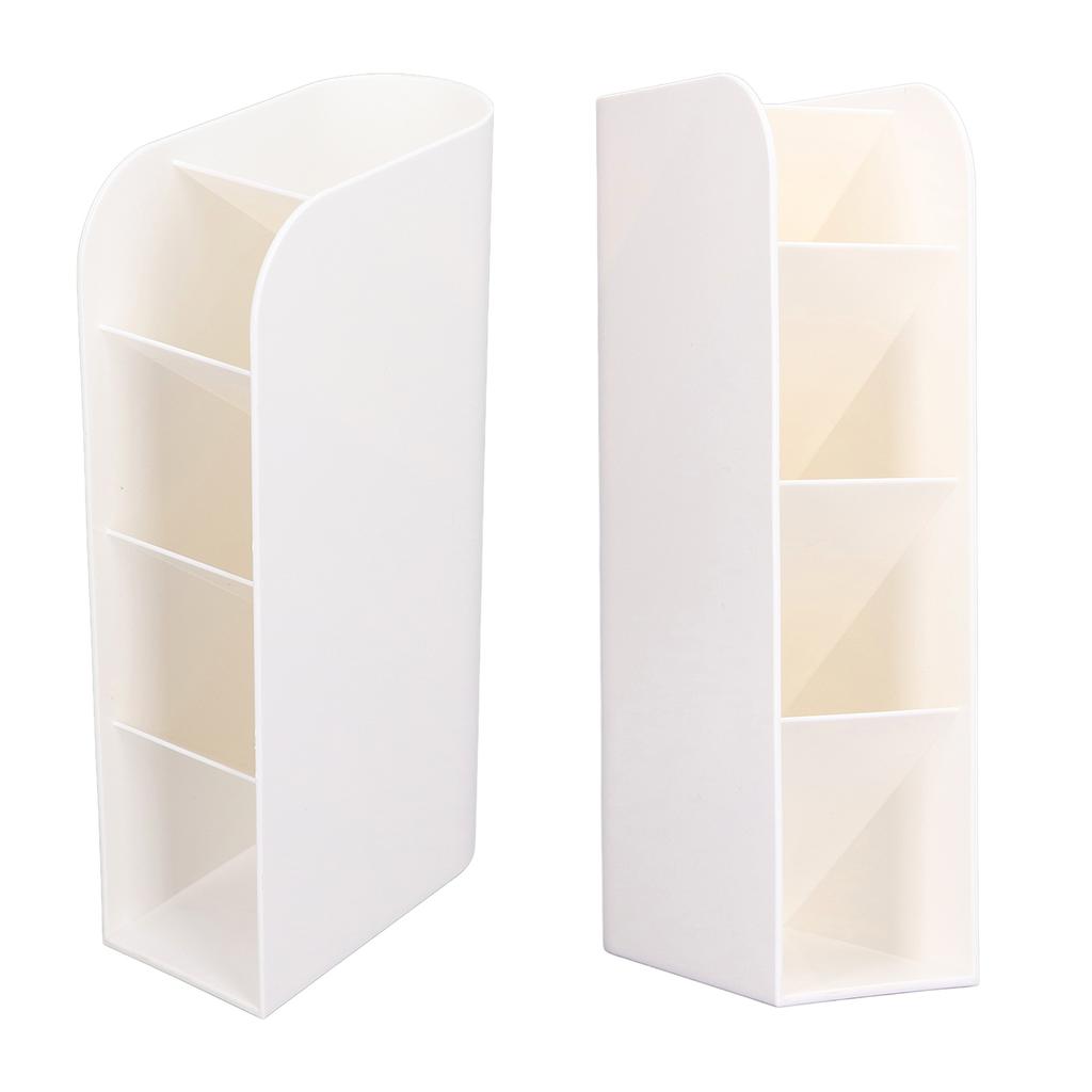  Pen Holder, Vertical Multifunctional ABS Desktop   for   Desk Dressing Table, with Grid Design for Stationery Storage 