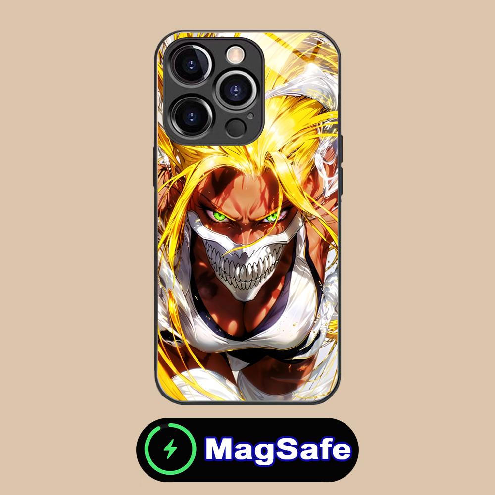 Bleach Tier Harribel Cell Phone Case for iPhone 17 16 15 14 13 12 11 Air Pro Max Plus Mini MagSafe Glass Colorful Cover Cover