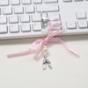 Sweet Ballet Shoes Bowknot Keychain Pendant Bag Phone Pendant Women Backpack Handbag Charm Lovely Hanging Decoration