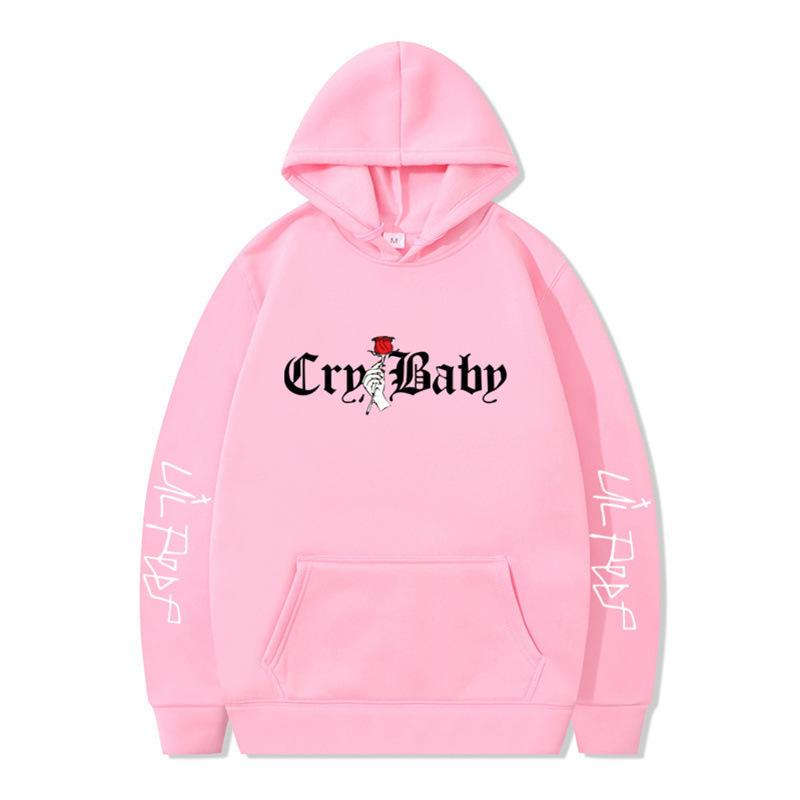 New product, American rap singer lil peep shirt men's and women's fleece hooded sweater
