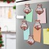 3D Wooden Musical Christmas Tree Hanging Ornament & Magnetic Fridge Sticker