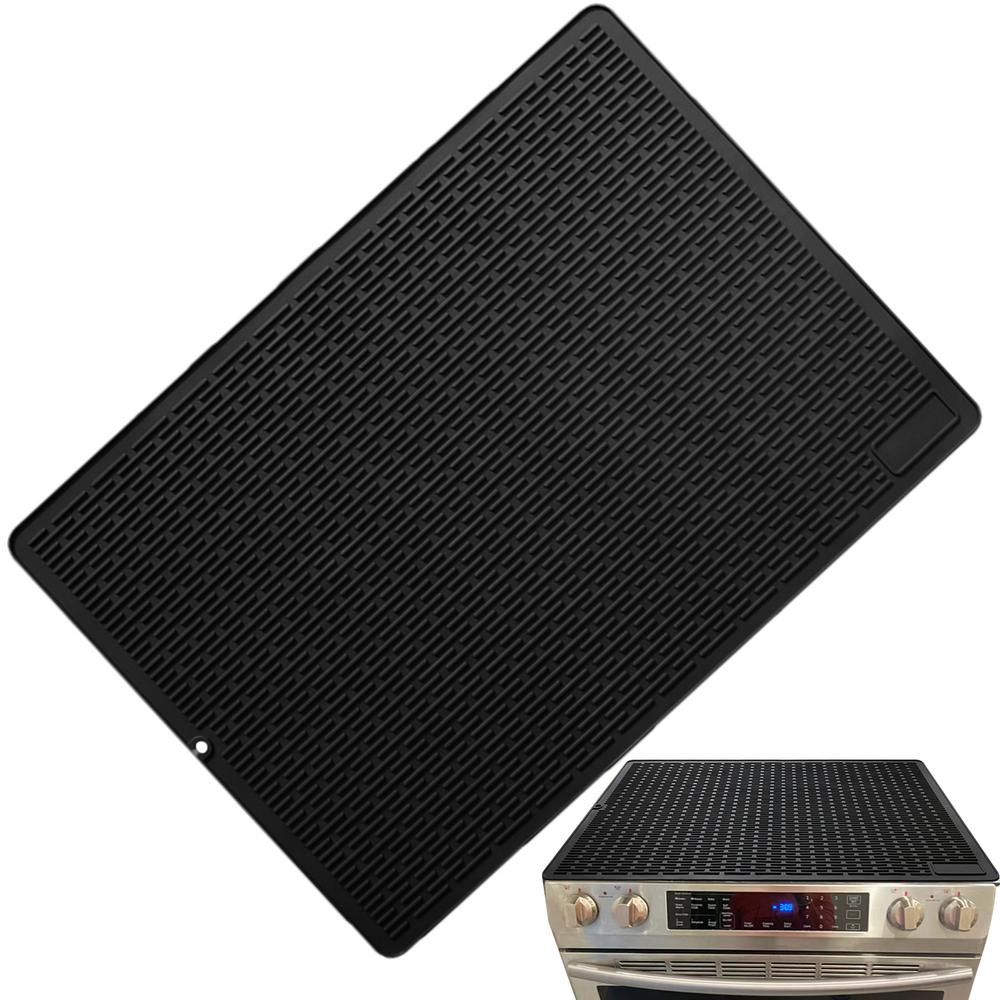 Induction Stove Top Cover Electric Ceramic Silicone Counter Protector Electric Stove Top Protection Mat For Preventing Scratches