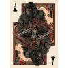 Playing Cards Canvas Painting Fire Skull Card Poster Print Poker for Living Room Wall Art Home Decor