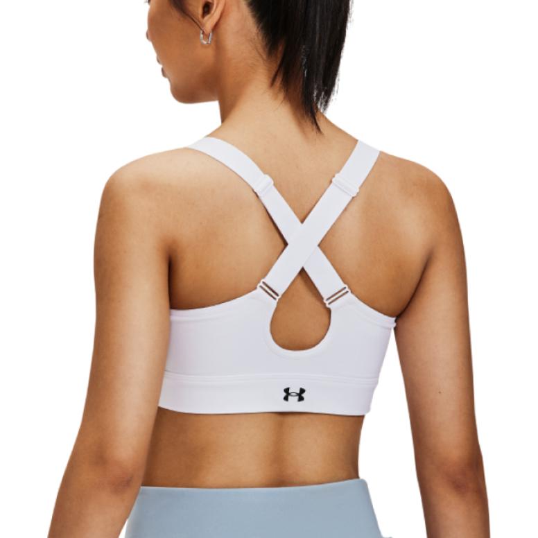 Under Armour Solid High-Intensity Sports Tank Top Women Tops White 1374122-100