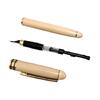 Wood Pen Gifting Pen Box Set Wood Ballpoint Pen Wood Piston Filled Fountain Pen with Metal Tip For Students Adult
