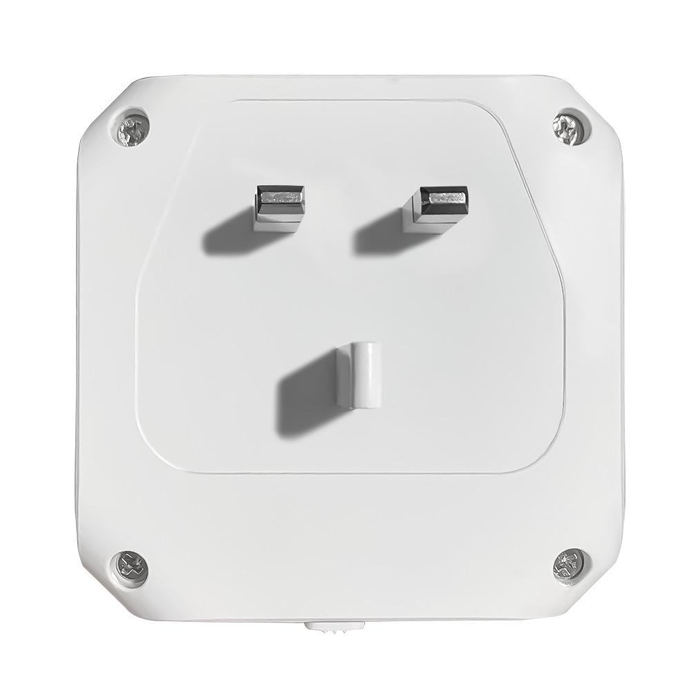 Warm White Plug-in LED Night Light with Light Sensor & Stepless Dimming (110-240V, EU/UK/AU)