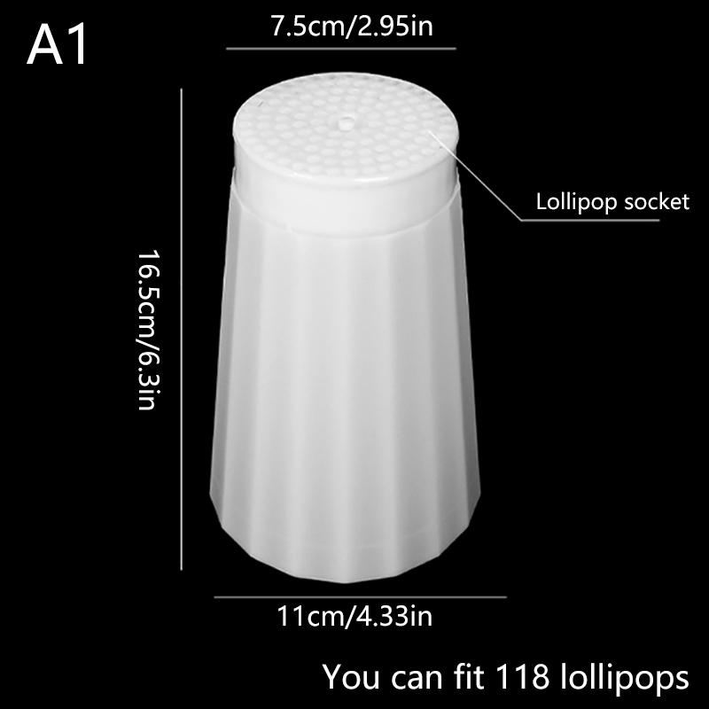 Lollipop Bouquet Stand Space-Saving Lollipop Holder Candy Display Diy Fruit Candy Arrangement Tool 118/209 Holes Fixation Stand