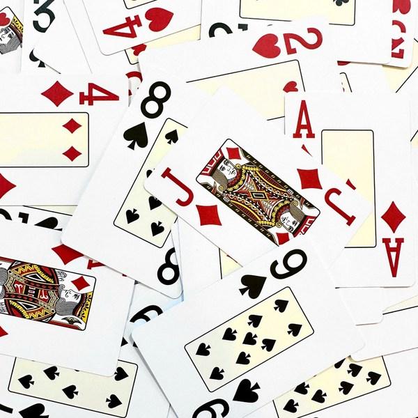 DD Card Tournament Hold'em Card Playing Poker Double-sided Foam Embossing Texas, Korea Representative Board Game