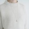 Still Instant Round Hole & Forms - Necklace 01 (2Colors)
