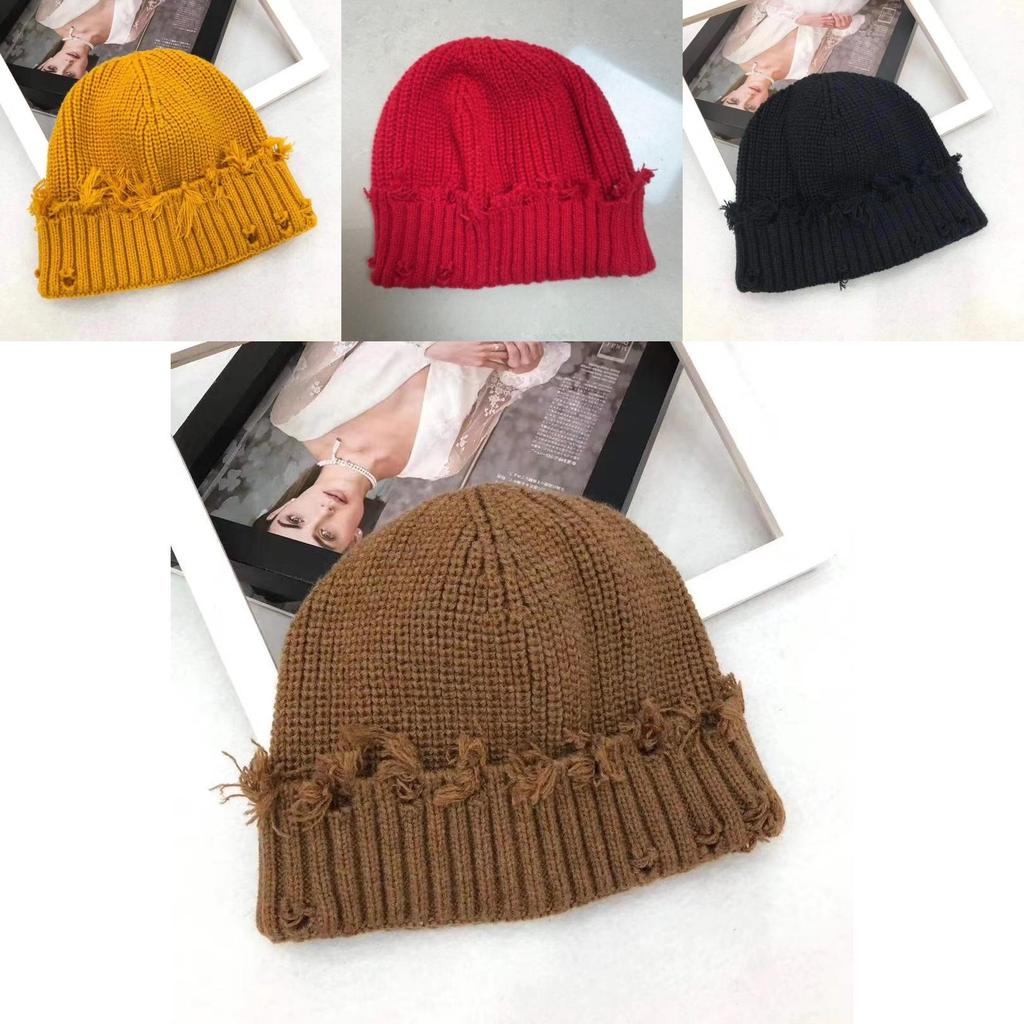 Stylish Knitted Beanie Hat For Winter Outdoor Activities Windproof For Men And Women