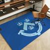 Education C-Columbia U-University Floor Mat Soft Flannel Entrance Door Mat Non Slip Absorbent Bathroom Bedroom Floor Rug
