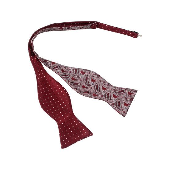 Erkek Ayarlanabilir Kendinden Bağlamalı Papyon Kravat Boyun Aksesuarı İş Düğün Parti Malzemeleri