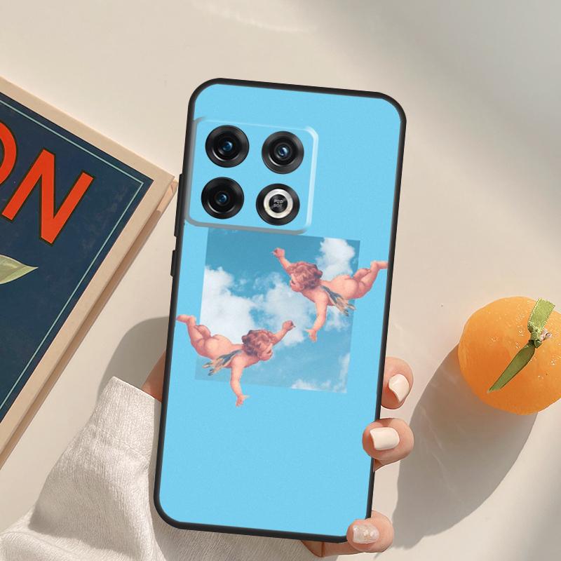 Cute Angels Aesthetic Aesthetics Case For OnePlus Nord 5 CE 2 3 4 Lite N20 N30 OnePlus 15 13 12 11 13T 10T 10R 12R 13R Cover