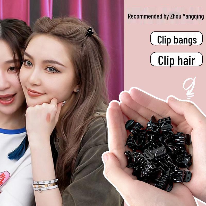 Internet-Berühmtheit Prinzessin Seitenzopf Pony Haarnadel – Mini Haarspange Accessoire