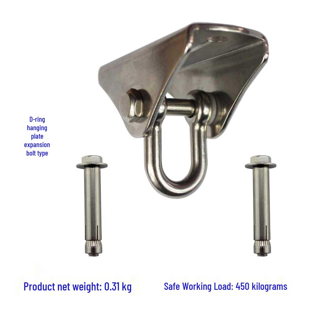 304 Stainless Steel Swivel Hammock Hook Plate for Yoga or Chair Suspension