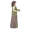 Fairy Statue Bird Feeder Resin Attractive Beautiful Goddess Statuary Bird Feeder for Outdoor