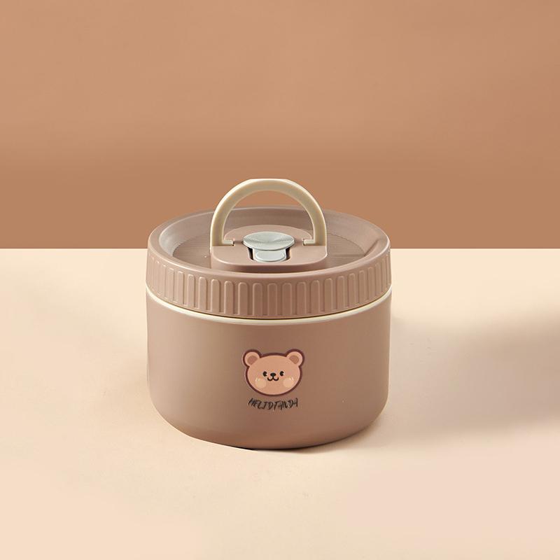 

MeyJig нержавеющая сталь ланч-бокс контейнер для еды в микроволновке портативный бенто-бокс для детей 600 мл