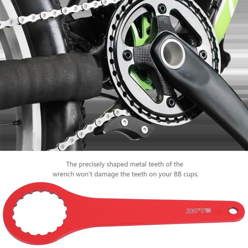Tretlagerschlüssel Für Fahrrad – Passend Für BB91, BB109, BB30SH, PF30SH, BB86-30, BB30-30 (in Rot)