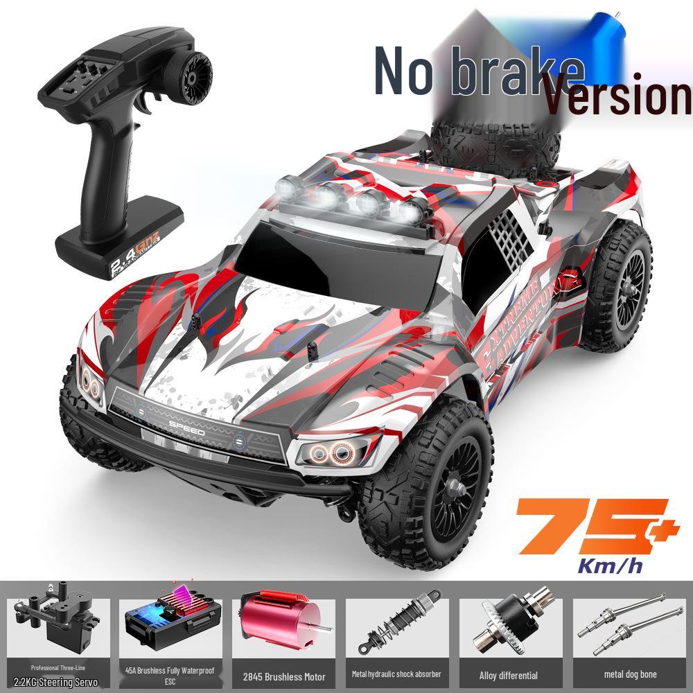 

Cross 1:10 Brushless 4WD High-Speed Off-Road RC Car 201E: Waterproof, Big Foot Remote Control Toy 1:10