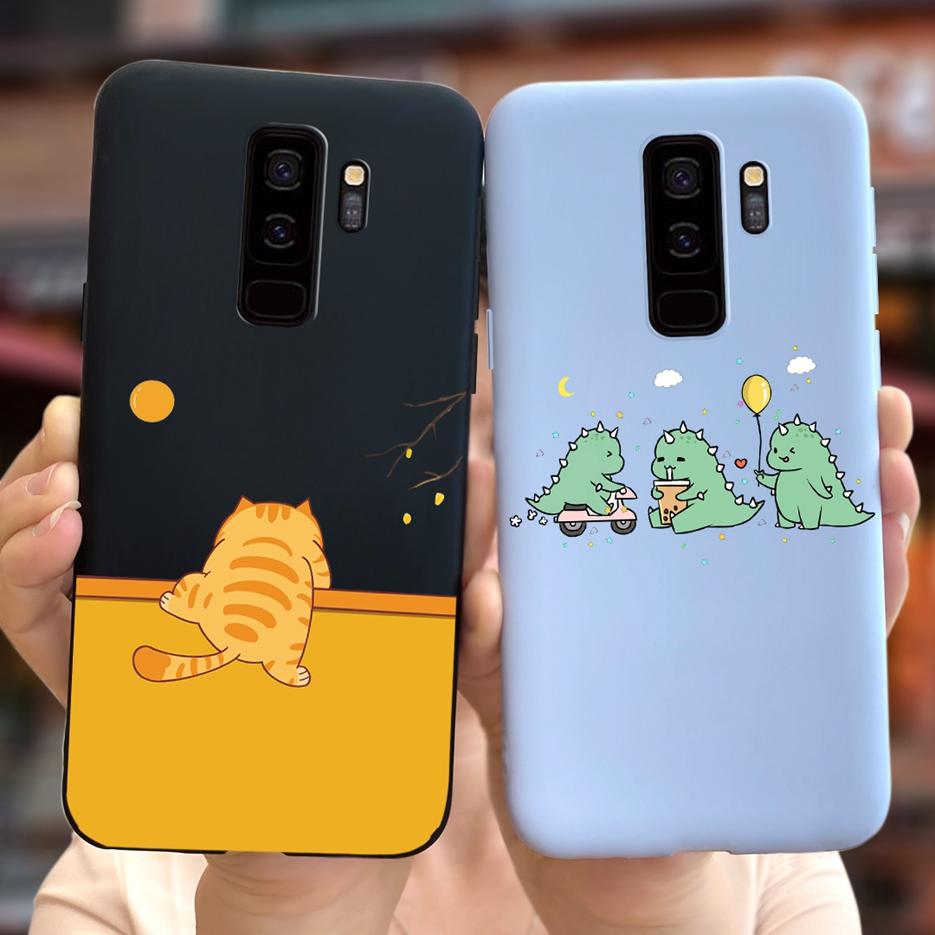 For Samsung Galaxy S9 Plus Case Unique Candy Painted Cover Soft Silicone Phone Case For Samsung S9 Plus S9+ GalaxyS9 Full Bumper