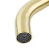 Brushed Gold Bathroom Basin Single Hole Cold Handle Shower Head Sink Faucet Bath