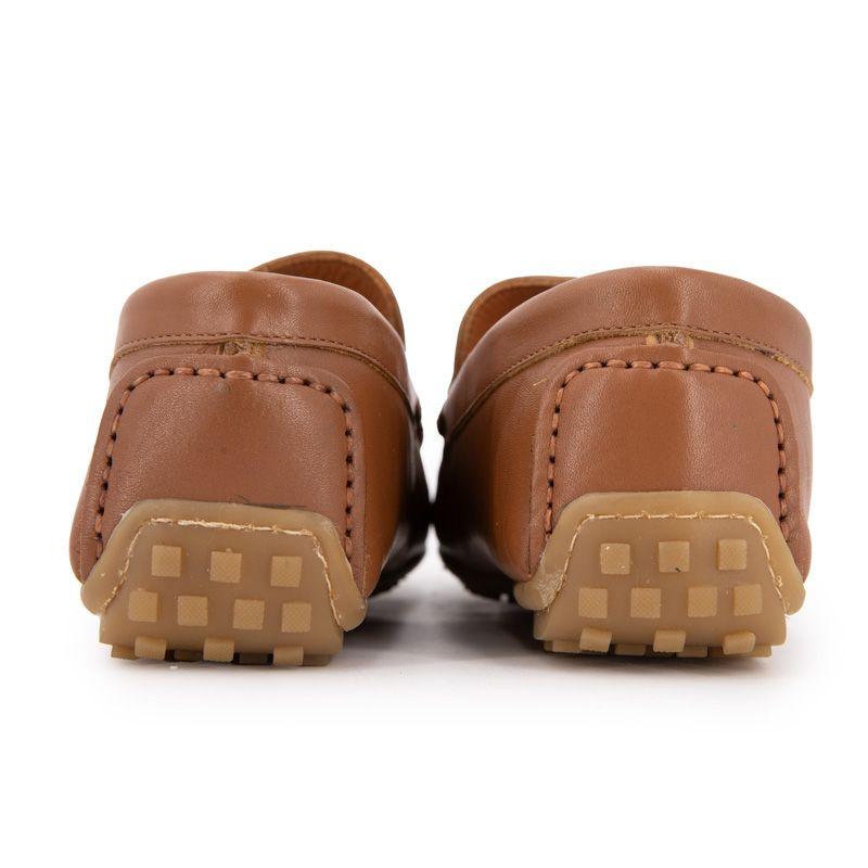 Mocassins élégants en cuir lisse Homme PIERRE CARDIN