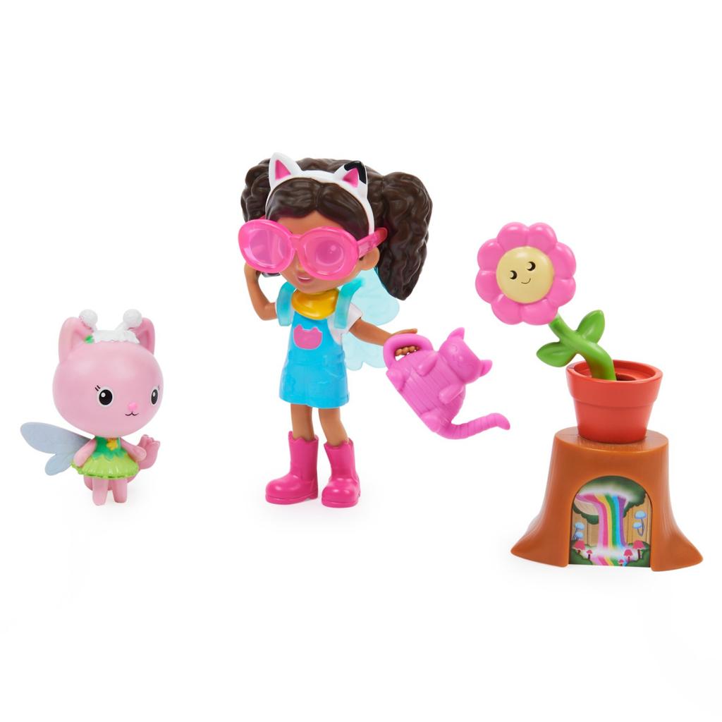 KOCI DOMEK GABI Zestaw Kwiatowy Ogród GABI Figurki Kitty Fairy SPIN MASTER 