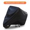 Oxford Cloth Motorcycle Waterproof Covers Dust Protection Sunscreen Rain Snow Motorcycle Raincoat Cover 210d Motorbike Gear