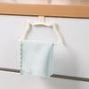Cute Plastic Towel Rack Cat-Shaped Durable Single Rod Door Hook Punch-free Door Back Hook Home Organizer