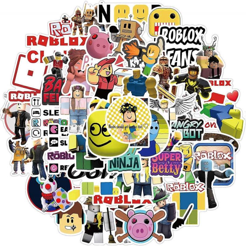 Video Game Roblox Stickers | 50 Pcs Vinyl Stickers Roblox