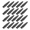 20Pcs Shaver Brush Multifunctional Soft Bristle Durable PP Comfortable Handle Razor Brush for Appliance Computer