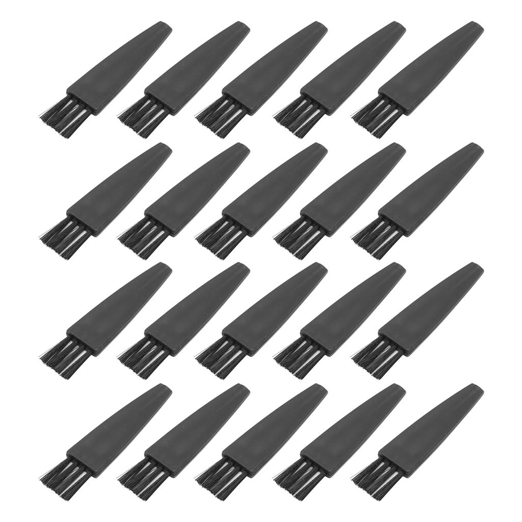 20Pcs Shaver Brush Multifunctional Soft Bristle Durable PP Comfortable Handle Razor Brush for Appliance Computer