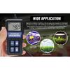 Advanced Quantumn PAR Meter Light Full-Spectrum PPFD Sensor Data Logger for Grow Light Greenhouse Grow Room Plants Indoor Outdoo