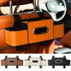 Universal Fit 4-in-1 Car Seat Organizer Tissue Holder Cup Slots Hooks Phone Holder Durable Multi-Functional Storage Box Vehicle