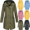 Stylish Women's Hooded Windbreaker Jacket For Outdoor Mountaineering And Casual Wear