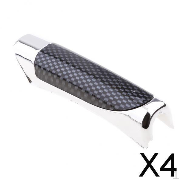 Premium Carbon Fiber Hand Brake Cover for Universal Car Accessories , 4