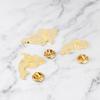 3 Styles Funny Galaxy Pattern Humpback Whale Enamel Brooches Marine Animals Shaped Golden Pins
