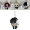 Entzückender Windbreaker Plüschpuppen Schlüsselanhänger Niedliche Zeichentrickfigur Deko für Fans