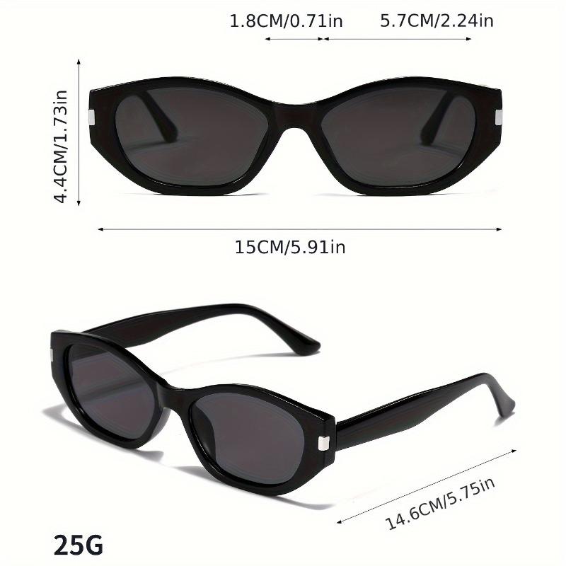 Women's Cat-Eye Fashion Glasses Lightweight Plastic Frame for Street Style