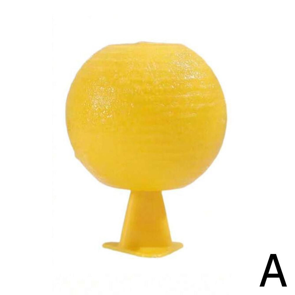 

1 шт. Липкая ловушка для шариков Желто-зеленый Шарик для плодовой мушки Садовая муха Аксессуары для меня Уничтожение Целого Фру H3M9 Light-1pcs