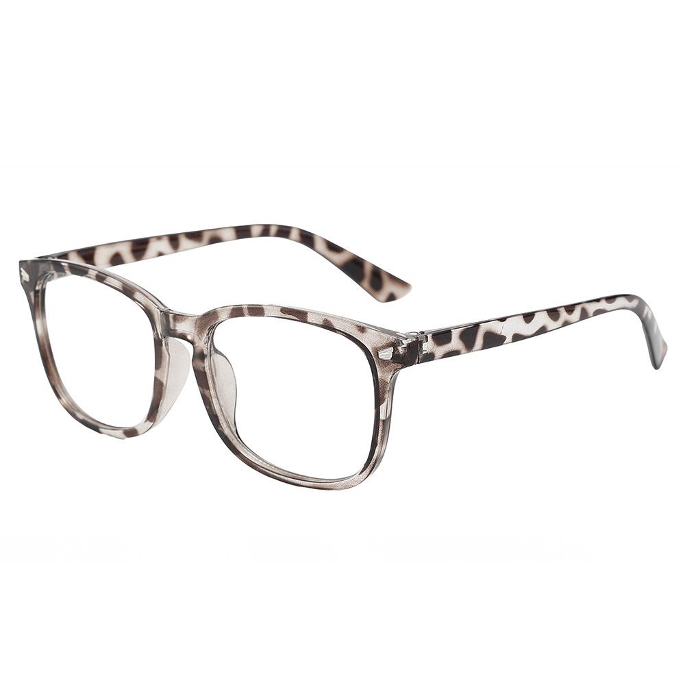 Unisex Anti Blue Light Square Glasses Full Frame Radiation Protection Optical Eyewear for Men Women Fashion