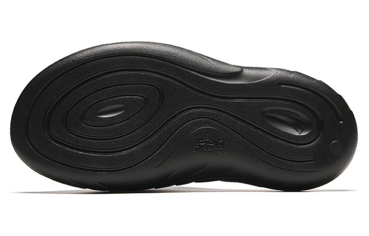 Anta Dolphin Platform Sports Slippers Men's Black