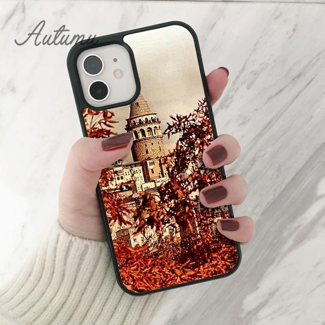 Turcja Stambuł Sceneria Budynek Etui na Telefon iPhone 11 12 13 14 Pro Max mini XR XS SE 2020 6S 7 8 Plus Samsung S21 S22 Pokrowiec